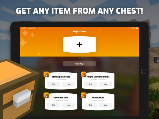 Magic Chests for Minecraft PEのおすすめ画像1