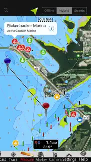 gulf of mexico nautical charts iphone screenshot 1