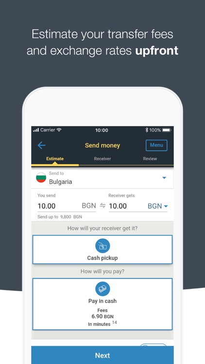 WesternUnion BG Money Transfer