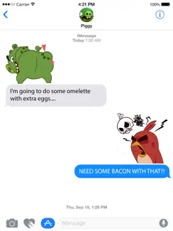 Angry Birds Stickers iPad image 2