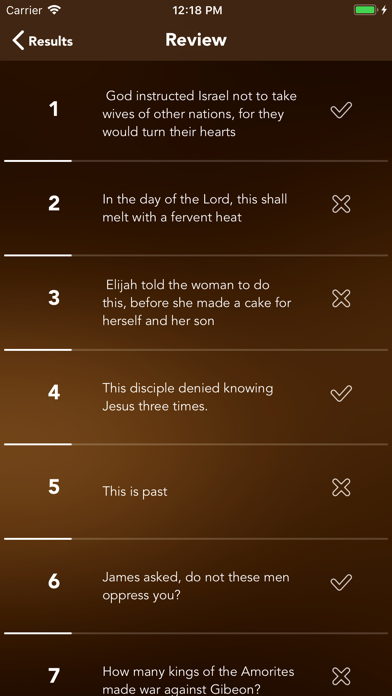 Screenshot #3 pour Giant Bible Trivia Quiz