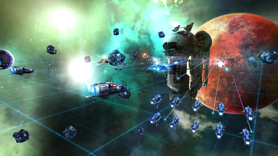 #1. Over Space (iOS) 由: Player Two Games