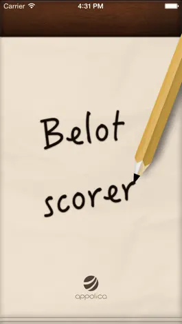 Game screenshot Belot Scorer mod apk