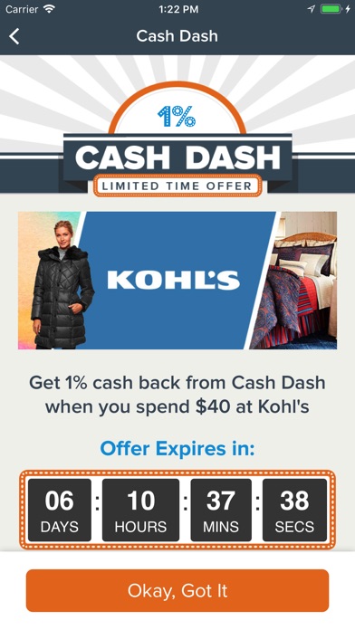 Cash Dash - Shopping Rewards screenshot 2
