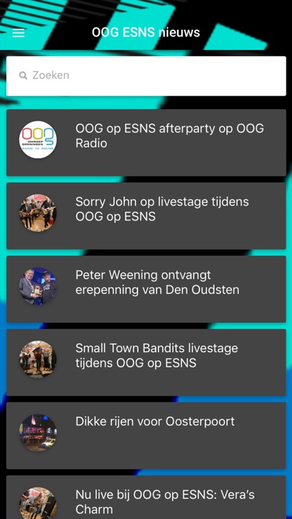 OOG op ESNS