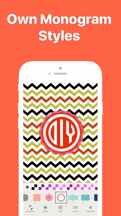 Monogram It - Wallpaper Maker