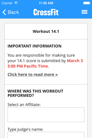 CrossFit Games screenshot 3