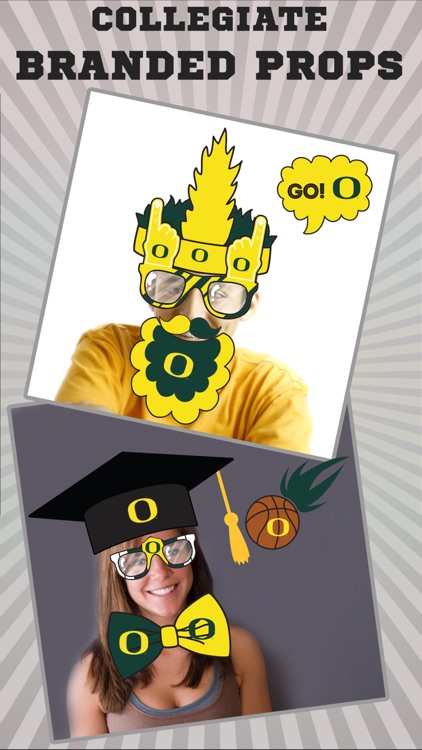 Oregon Ducks PLUS Selfie Stickers