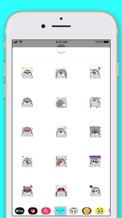 Cute Penguin Kawaii Stickers screenshot-4