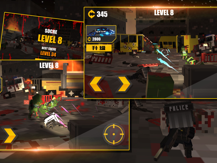 僵尸射击游戏-尖叫武士打僵尸游戏