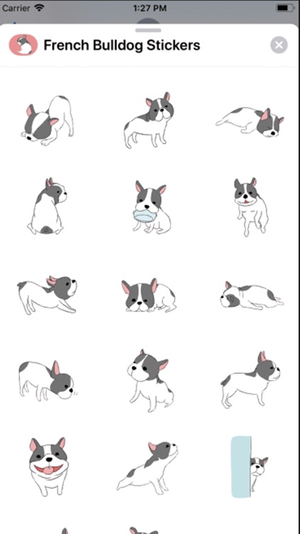 French Bulldog Stickers !