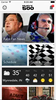 indy 500 racing news iphone screenshot 1