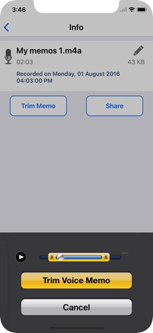 My Memos - The Voice Recorder(圖4)-速報App