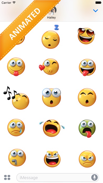 3D Animated Emoji Stickers screenshot 2