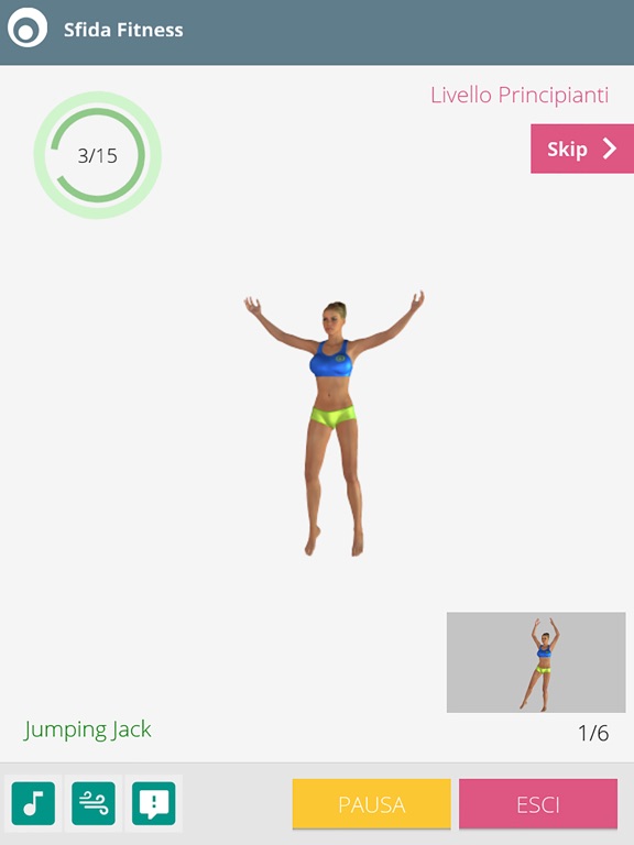 Fitness Challenge 30 Days iPad screenshot 4 - Health & Fitness app