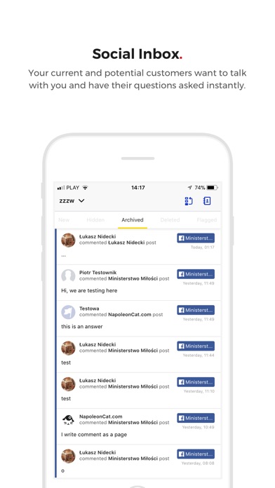 NapoleonCat screenshot 2