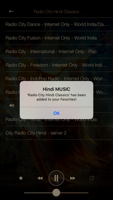 Screenshot #3 pour Hindi Music Radio ONLINE