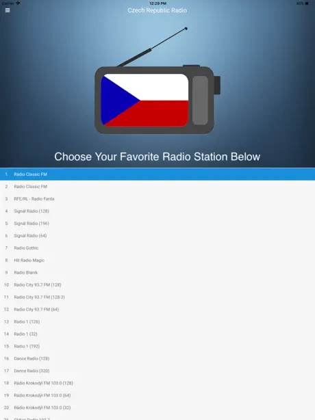 Czech Radio FM: Český rozhlas