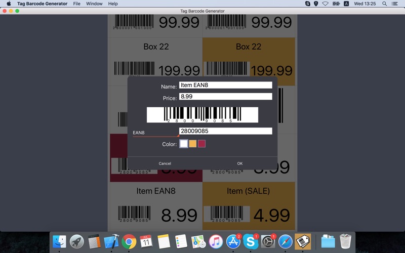 How to cancel & delete tag barcode generator 3