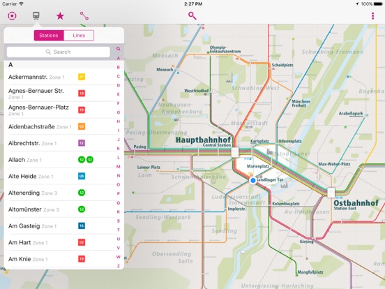Screenshot #6 pour Munich Rail Map Lite