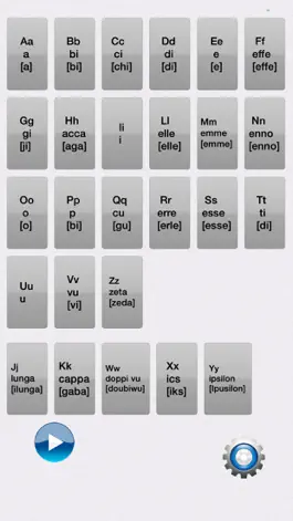 Game screenshot Italian Alphabet Study apk