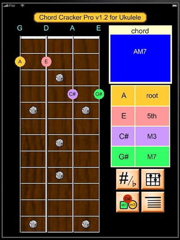 Screenshot #4 pour Ukulele Chord Cracker Pro