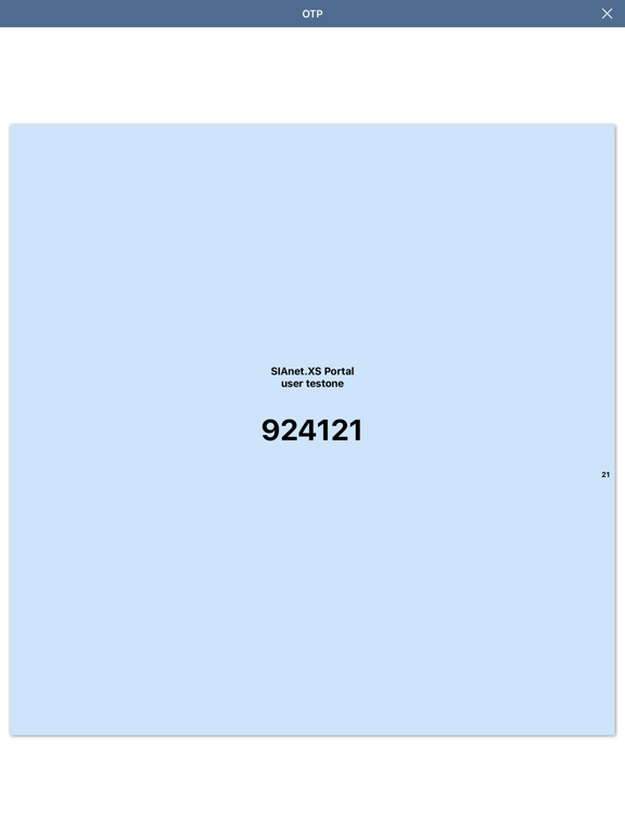 Screenshot #6 pour SIA Secure OTP