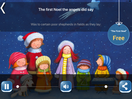 Screenshot #5 pour Christmas Songs and music