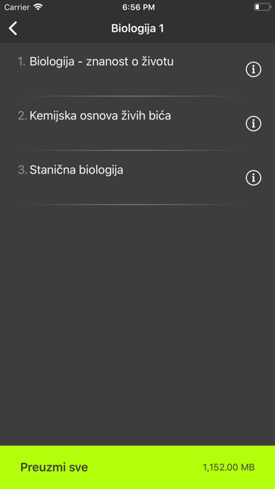 How to cancel & delete e-Škole Biologija 1 & 2 from iphone & ipad 3