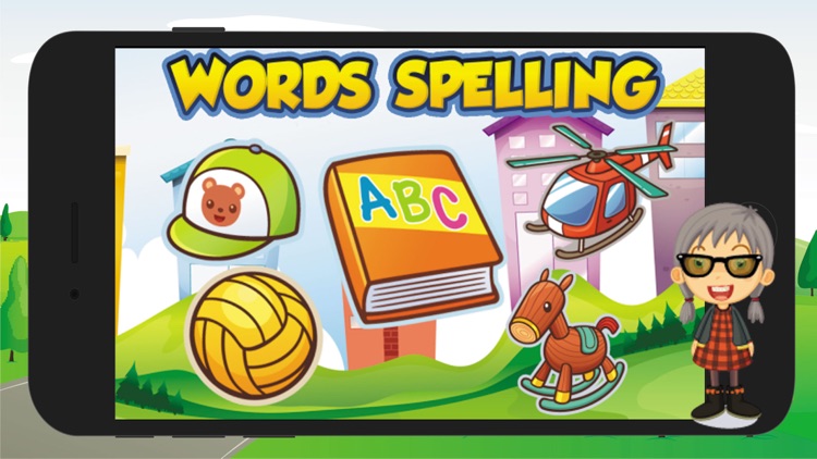 First Words Spelling Flashcard