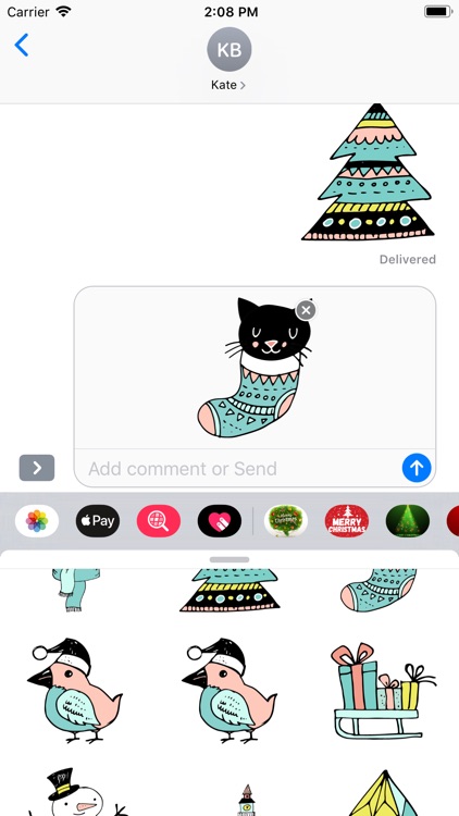 Merry Christmas Winter Emoji