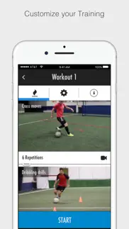 fitivity soccer training iphone screenshot 1