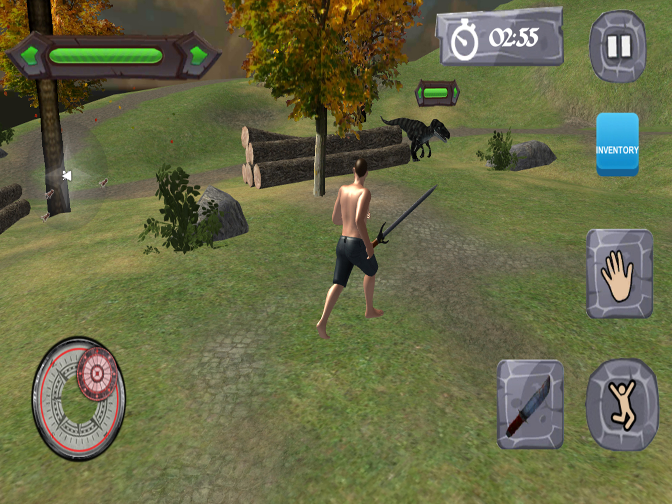 Dinosaurs Survival Island 3D