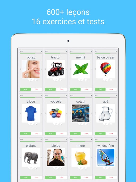 Screenshot #6 pour Apprendre le Roumain - LinGo