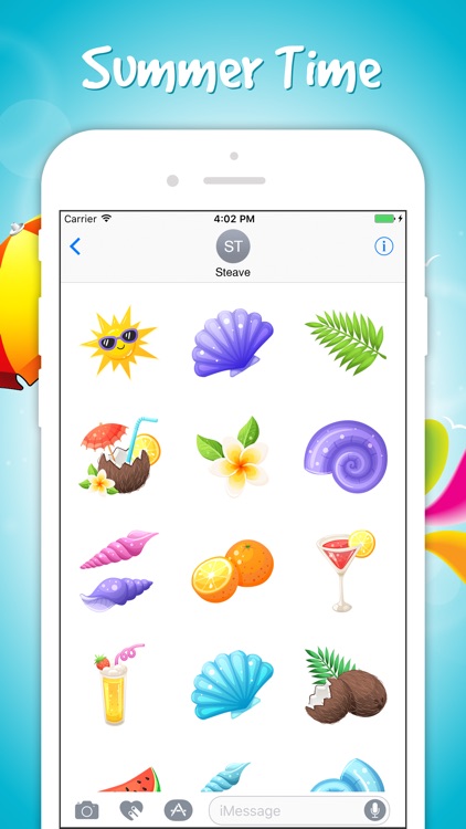 Summer Vacation Stickers Pack
