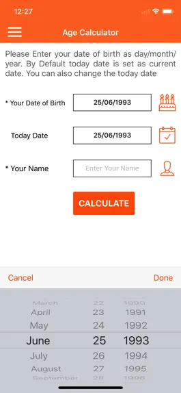 Game screenshot Age Calculator - DOB Finder mod apk