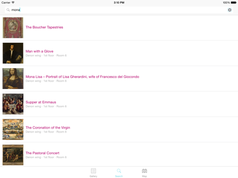 Screenshot #5 pour Louvre Museum : Audio Guide