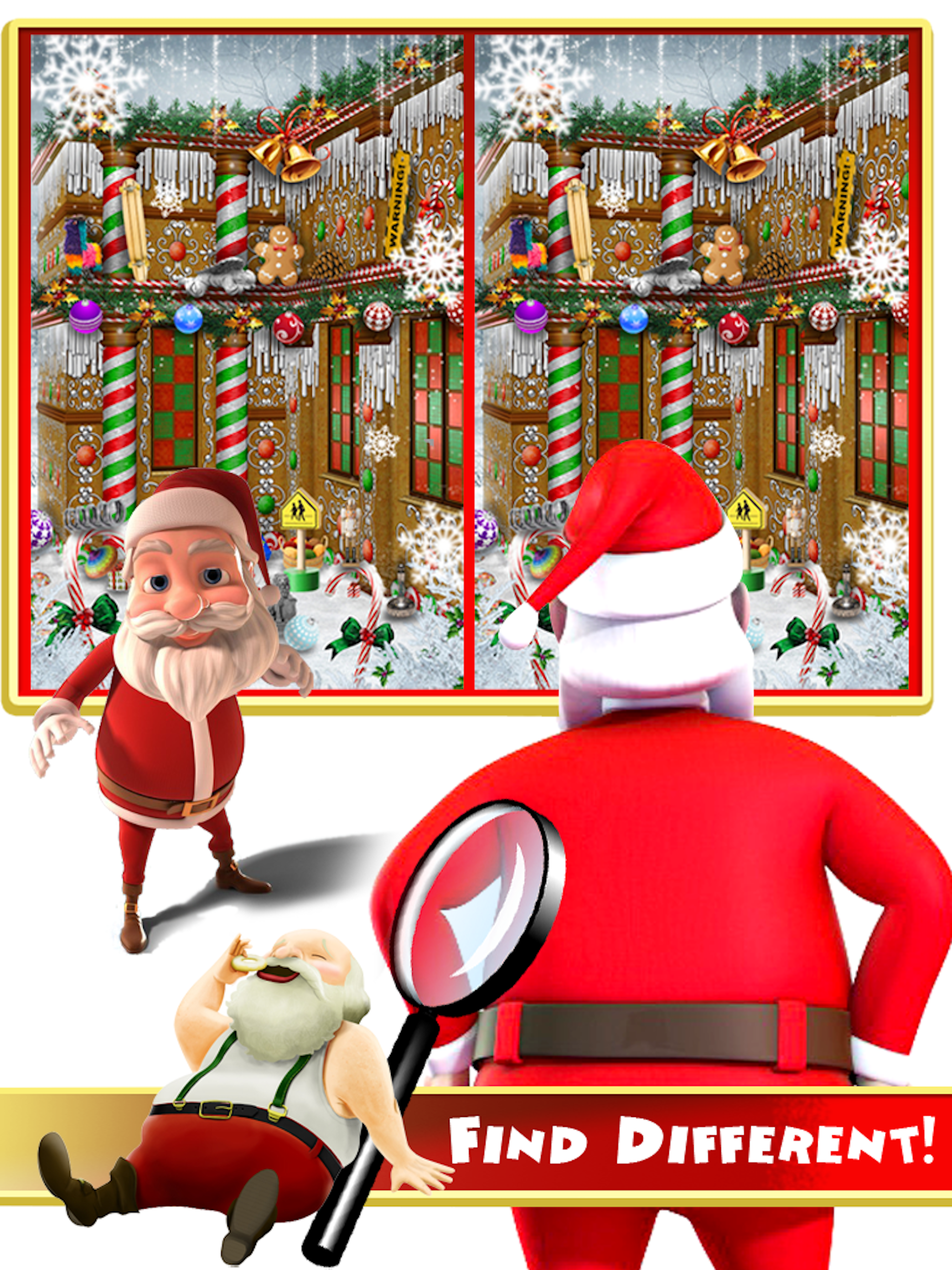 Spot the differences & Santa screenshot 8