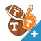 Tennessee Volunteers PLUS Selfie Stickers app lets you add over 50 awesome, officially licensed Tennessee Volunteers stickers to your selfies and other images
