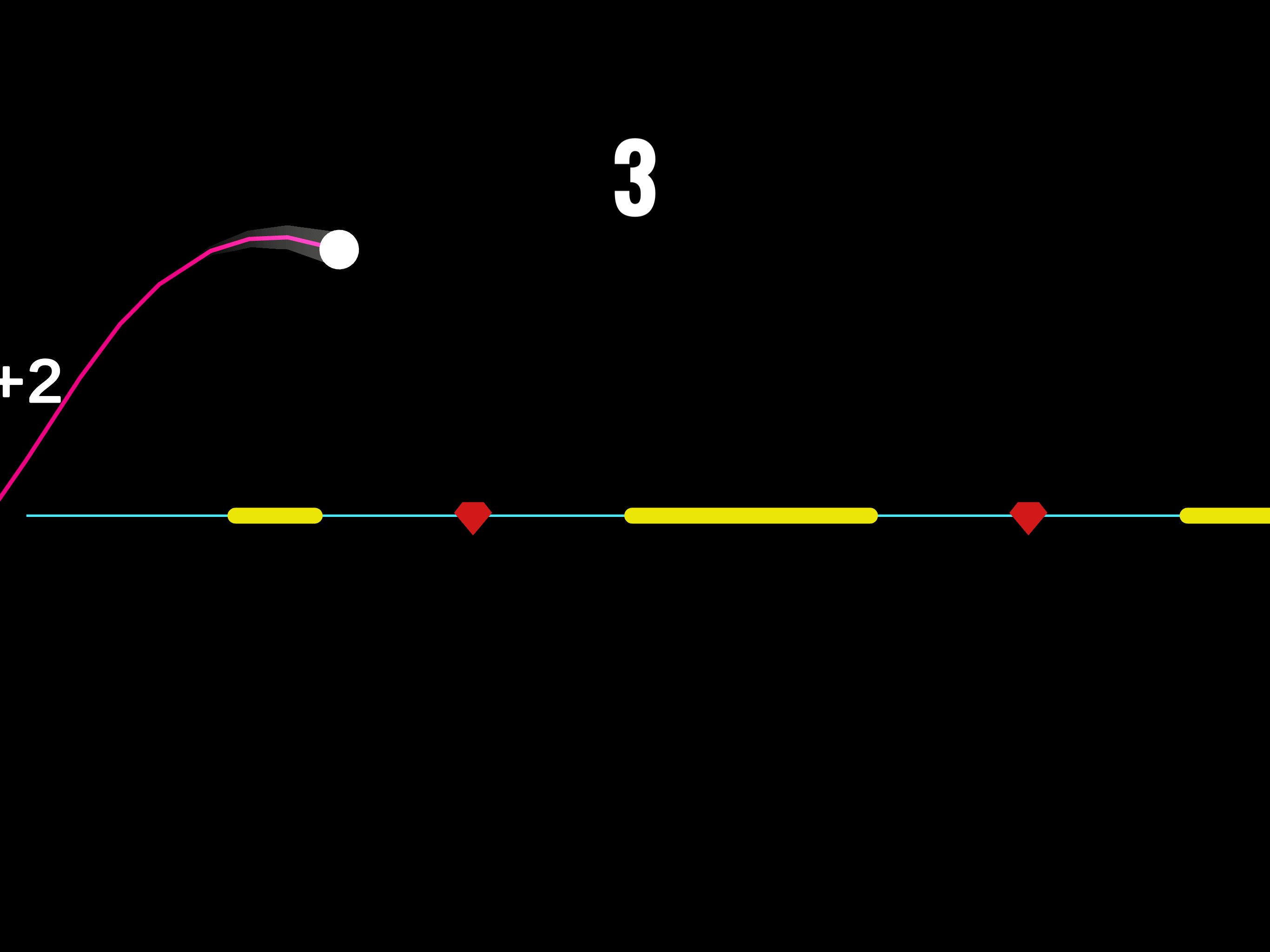 Dancing Ball Play Piano Line