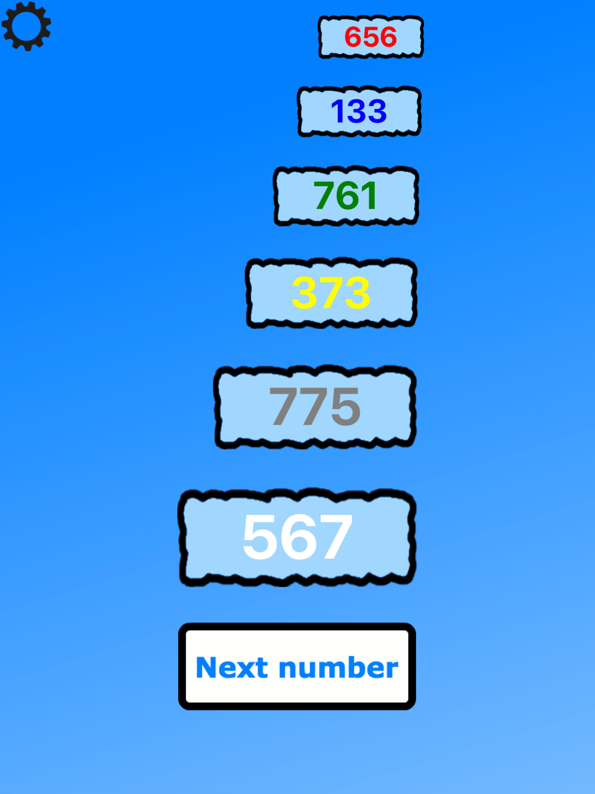 Lottery at the party