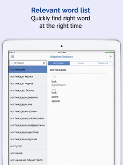 Bulgarian Dictionary + iPad image 2