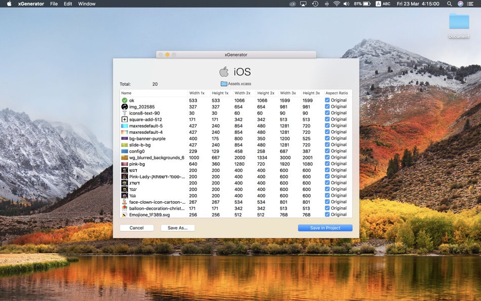 #3. xGenerator Lite (macOS) Podle: Jordanmeir