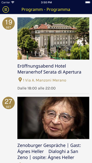 Screenshot #2 pour Lions Club MeranoMeran Maiense
