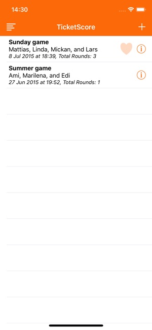 TicketScore(圖1)-速報App