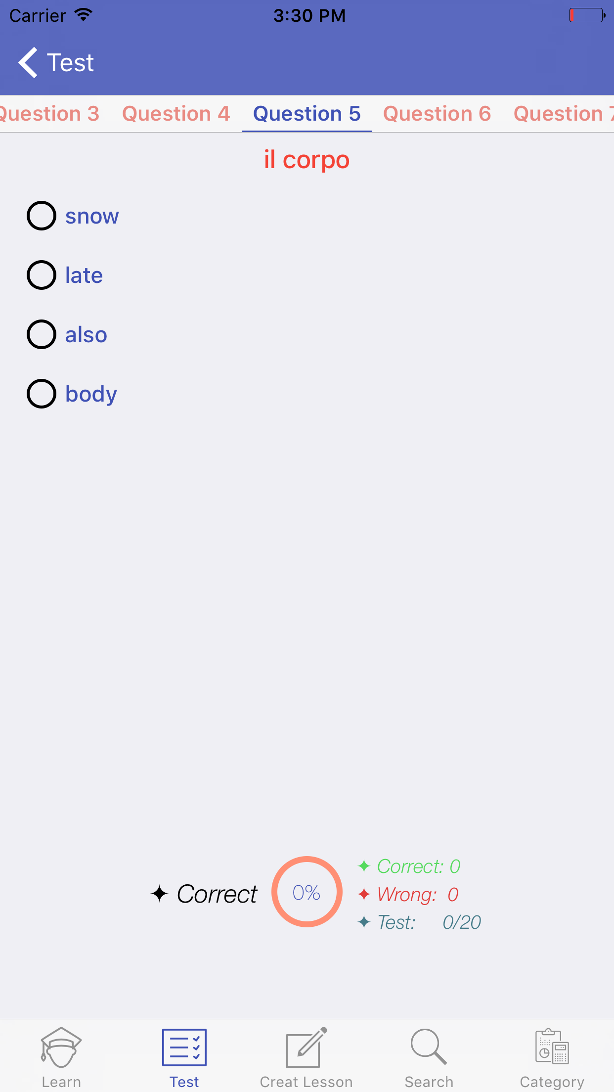 Learn Italian Vocabulary