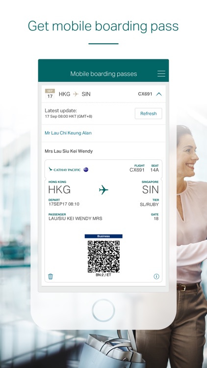 Cathay Pacific screenshot-4