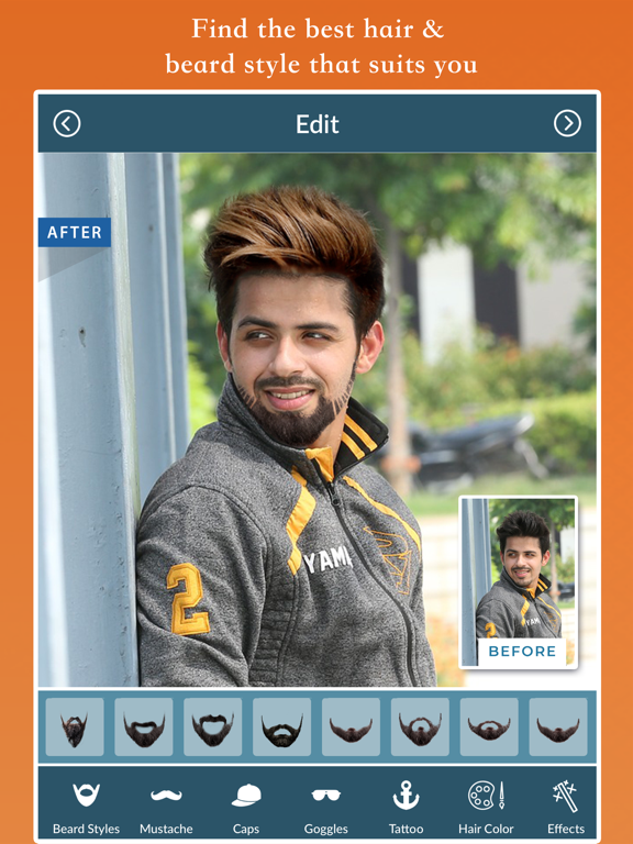 Screenshot #5 pour Smart Men Photo Editor
