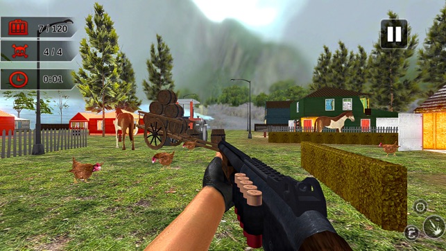 Chicken Hunt Sniper shoot Pro(圖5)-速報App