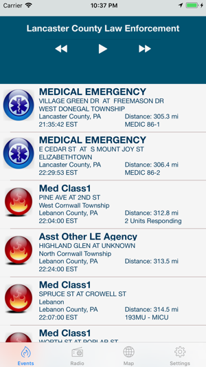 San Antonio Emergency Radio(圖2)-速報App